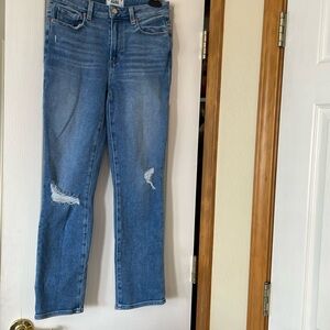 Paige, straight leg denim, size 27